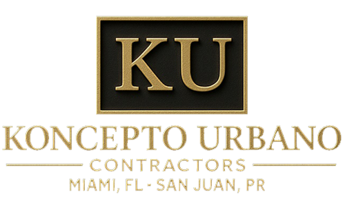 Koncepto Urbano Contractors Miami and Puerto Rico logo